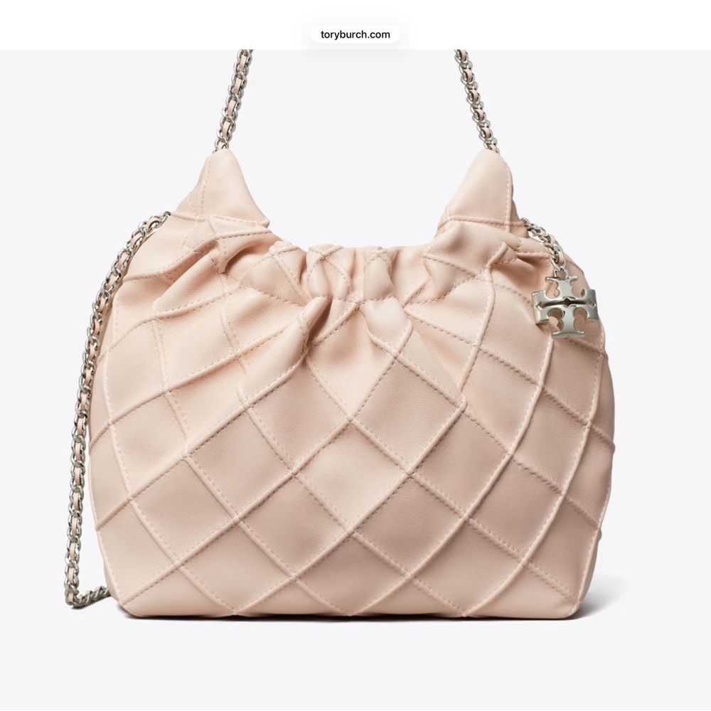 Tory Burch Mini Fleming Soft Leather Bag New